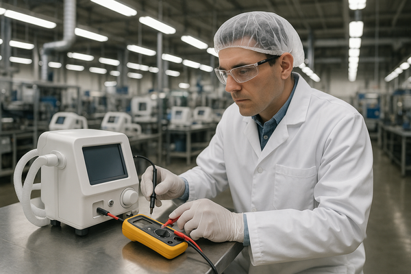 the machine is in a medical factory not a hospital